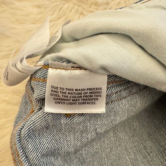 Madewell 10" Roadtripper High Rise Skinny Blue Denim Jeans 27P - Picture 6 of 12